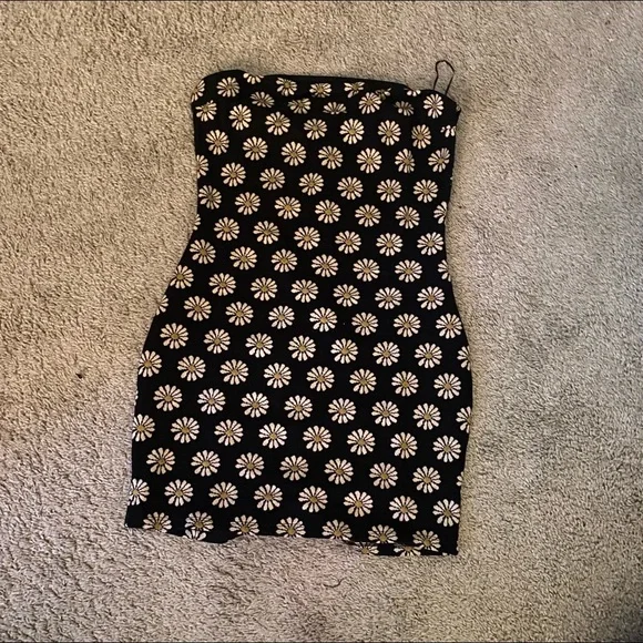 Fashion Nova | Dresses | Sunflower Tube Dress | Poshmark